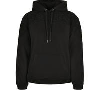 Urban Classics Ladies Lace Inset Hoody Pullover Sweatshirt Lace Woman
