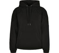 Urban Classics Ladies Lace Inset Hoody Pullover Sweatshirt Lace Woman