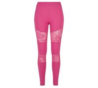 Urban Classics Ladies Laces Inset Leggings Brightviolet size S | Leggings Outlet | Women S
