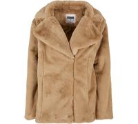 Urban Classics Ladies - LAPEL TEDDY Oversized Jacket