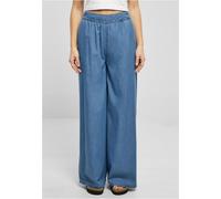 Urban Classics Ladies Light Denim Wide Leg Pants Jeans Loose Fit Women
