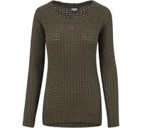 Urban Classics Ladies - LONG WIDENECK Strick Pullover