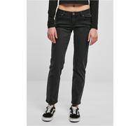 Urban Classics Ladies Low Waist Straight Denim Pants Jeans Stretch Women