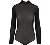 Urban Classics Ladies Mesh Turtleneck Bodysuit Transparent Clubwear