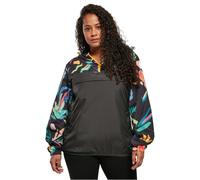 Urban Classics Ladies Mixed Pull Over Jacket Pullover AOP Colorful Pocket