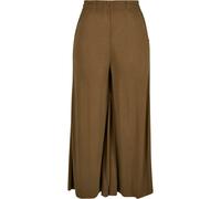 Urban Classics Women's Hose Ladies Modal Culotte Dress Pants, summerolive, S