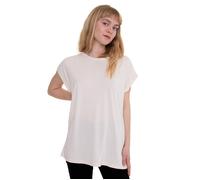 Urban Classics - Ladies Modal Extended Shoulder Whitesand - T-Shirt - beige - XS - 100% Cotton XS