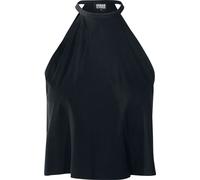 Urban Classics Women's Tb1903-ladies Neckholder Tanktop Top, Black (Black 00007), S