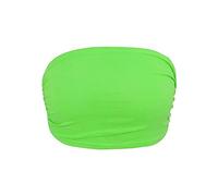 Urban Classics Ladies Neon Bandeau Top Ladies Top Available in Many Sizes XS to XL, Neongreen, XS