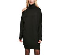 Urban Classics Ladies - One Shoulder Knit Dress black