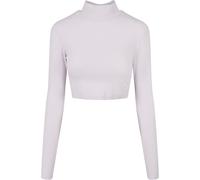 Urban Classics Ladies - Organic Crop Turtleneck Longsleeve