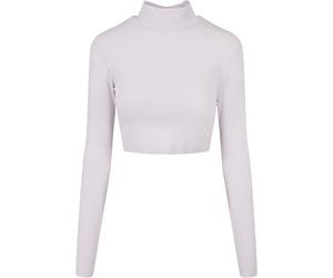 Urban Classics Ladies - Organic Crop Turtleneck Longsleeve