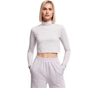 Urban Classics Ladies Organic Cropped Turtleneck Longsleeve Top Shirt