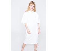 Urban Classics - Ladies Organic Long Oversized White - Dress - white - XS - 100% Organic Cotton,Jersey XS