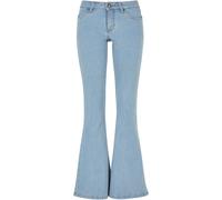 Urban Classics Ladies Organic Low Waist Flared Denim Women Jeans Cotton Bio