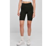 Urban Classics - Ladies Organic Stretch Jersey Cycle Black - Shorts Large