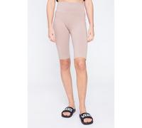 Urban Classics - Ladies Organic Stretch Jersey Cycle Softtaupe - Shorts - brown - XS - 95% Organic Cotton, 5% Elastane,Jersey XS