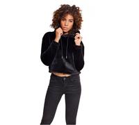 Urban Classics Ladies Oversize Short Teddy Hoody Pullover Super Soft Plush Lady