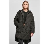 Urban Classics Ladies Oversized Diamond Quilted Hooded Coat Women's Winter