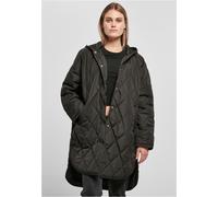 Urban Classics Ladies Oversized Diamond Quilted Hooded Coat Women's Winter