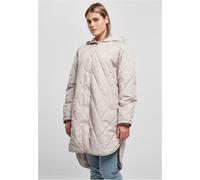 Urban Classics Ladies Oversized Diamond Quilted Hooded Coat Women's Winter