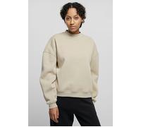 Urban Classics Women's Ladies Oversized Organic Crewneck Sweatshirt, Wetsand, XS