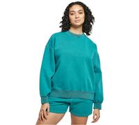 Urban Classics Ladies Oversized Stone Washed Crewneck Women Sweater New