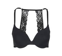 Urban Classics Ladies' Padded Bra with lace details Bra black 34C