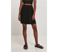 Urban Classics - Ladies Plisse Mini Black - Skirt - yellow - XS - 100% Polyester XS