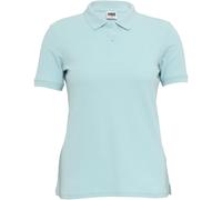 Urban Classics Ladies Polo Shirt Cotton Button Placket