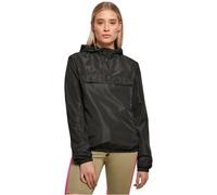Urban Classics Ladies Recycled Basic Pullover Jacket Half Zip Chest Pocket