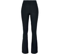 Urban Classics Ladies’ recycled high-waist flared leggings Leggings black XS