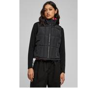 Urban Classics Reversible Cropped Puffer Vest Black XS Women