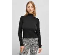 Urban Classics Ladies Rib Back Cut Out Longsleeve Black size XS | Longsleeves Outlet | Women | Black XS