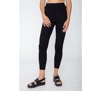Urban Classics - Ladies Rib Knit Black - Leggings - black - L - 35% Polyacrylic, 35% Viscose, 30% Nylon,Jersey L