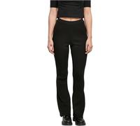 Urban Classics Ladies Rib Knit Bootcut Leggings Ribbed Fabric Trousers