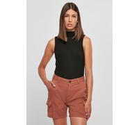 Urban Classics Women's Tb5499-ladies Rib Knit Sleevless Body T-Shirt, Black, L