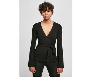 Urban Classics Ladies Rib Knit Wrapped Cardigan Regular Fit