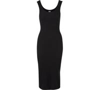 Urban Classics Ladies Rib Top Dress Maxi Dress black XS