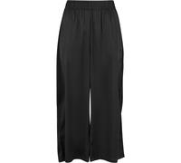 Urban Classics Ladies Satin Wide Leg Culotte Pants Comfortable Fit