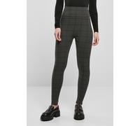 Urban Classics Women's Seamless Heritage Leggings Trousers, Aspalt Square Check, S-M