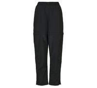 Urban Classics Ladies Shiny Crinkle Nylon Zip Pants Black size M | Straight Pants Outlet | Women | Black M