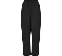 Urban Classics Ladies Shiny Crinkle Nylon Zip Pants Sport Pants 2 Lengths