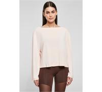 Urban Classics Ladies Short Modal Bateau Neckline Longsleeve Women Oversize