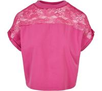 Urban Classics Ladies Short Oversized Lace Tee T-shirt Lace Shirt Top
