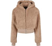 Urban Classics Ladies Short Oversized Sherpa Jacket Faux Fur