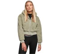 Urban Classics Ladies Short Oversized Sherpa Jacket Faux Fur