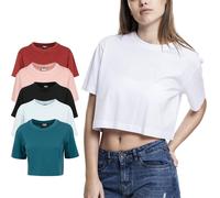 Urban classics ladies - Short Oversized top shirt belly-free Cool pink M