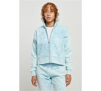 Urban Classics Ladies Short Oversized Towel Washed Zip Hoody