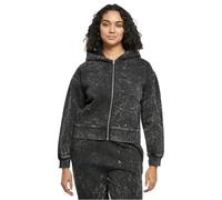 Urban Classics Ladies Short Oversized Towel Washed Zip Hoody